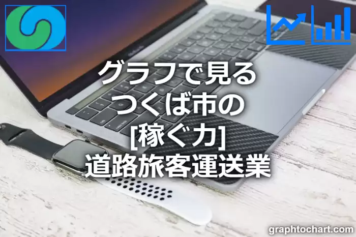 グラフで見るつくば市の道路旅客運送業の「稼ぐ力」は高い？低い？(推移グラフと比較)