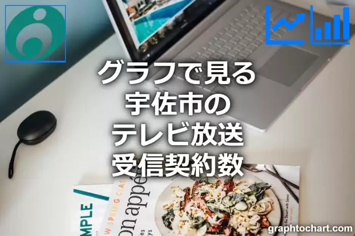 グラフで見る宇佐市のテレビ放送受信契約数は多い？少い？(推移グラフと比較)