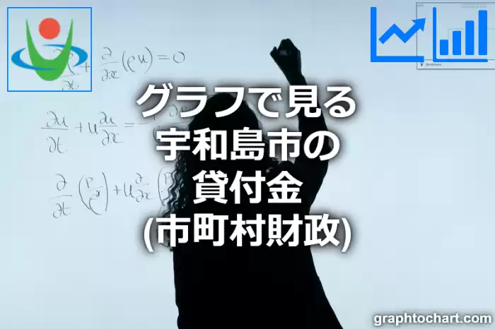 グラフで見る宇和島市の貸付金は高い？低い？(推移グラフと比較)