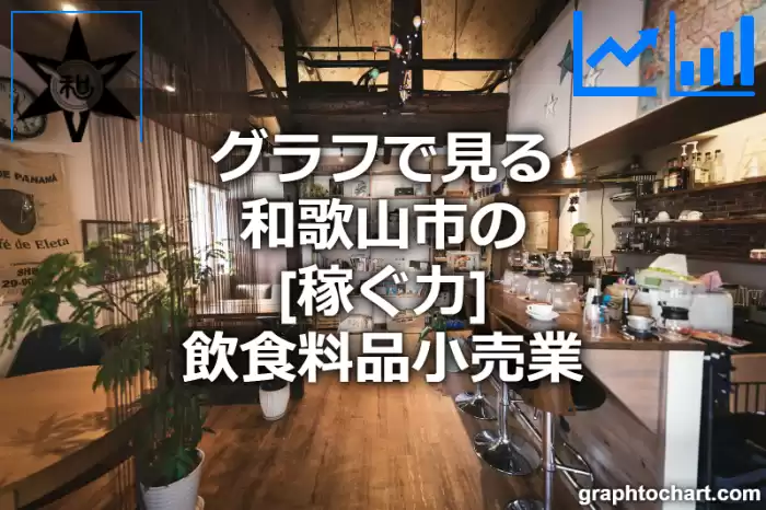 グラフで見る和歌山市の飲食料品小売業の「稼ぐ力」は高い？低い？(推移グラフと比較)