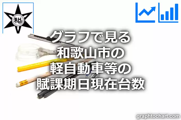 グラフで見る和歌山市の軽自動車等の賦課期日現在台数は多い？少い？(推移グラフと比較)