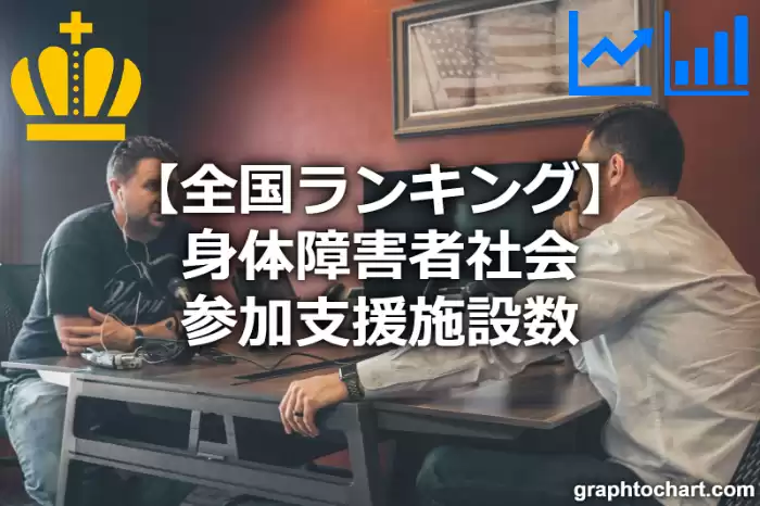 身体障害者社会参加支援施設数の日本全国ランキング(市区町村別)