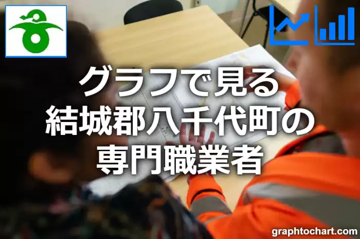 グラフで見る結城郡八千代町の専門職業者は多い？少い？(推移グラフと比較)