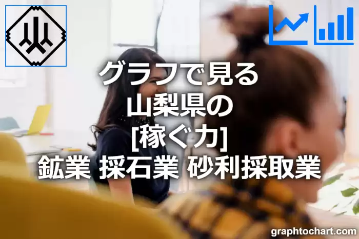 グラフで見る山梨県の鉱業，採石業，砂利採取業の「稼ぐ力」は高い？低い？(推移グラフと比較)