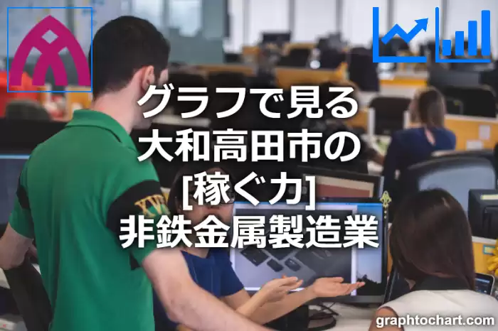 グラフで見る大和高田市の非鉄金属製造業の「稼ぐ力」は高い？低い？(推移グラフと比較)