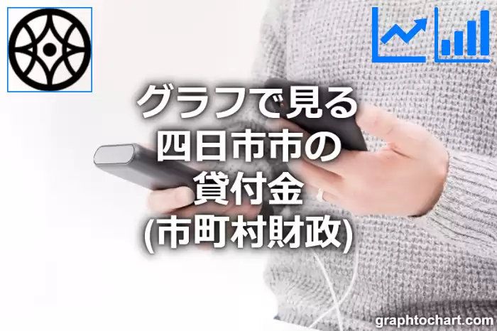 グラフで見る四日市市の貸付金は高い？低い？(推移グラフと比較)