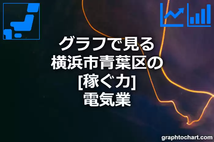 グラフで見る横浜市青葉区の電気業の「稼ぐ力」は高い？低い？(推移グラフと比較)