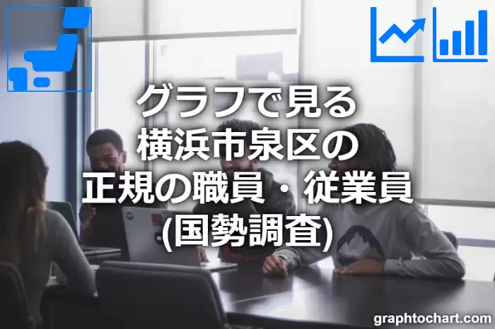 グラフで見る横浜市泉区の正規の職員・従業員は多い？少い？(推移グラフと比較)
