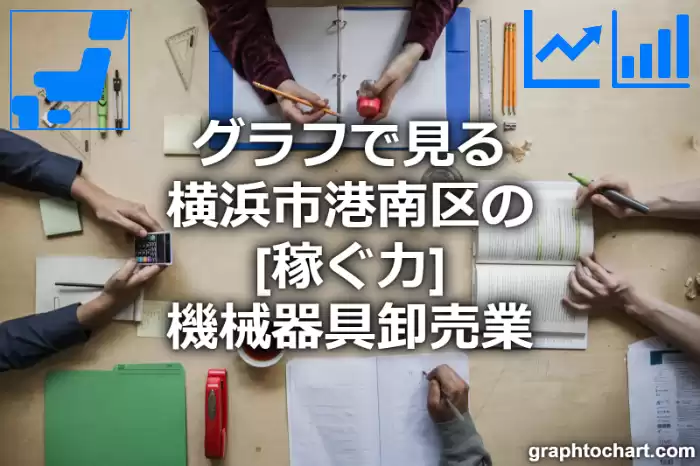 グラフで見る横浜市港南区の機械器具卸売業の「稼ぐ力」は高い？低い？(推移グラフと比較)