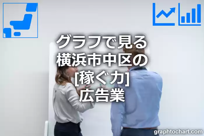 グラフで見る横浜市中区の広告業の「稼ぐ力」は高い？低い？(推移グラフと比較)