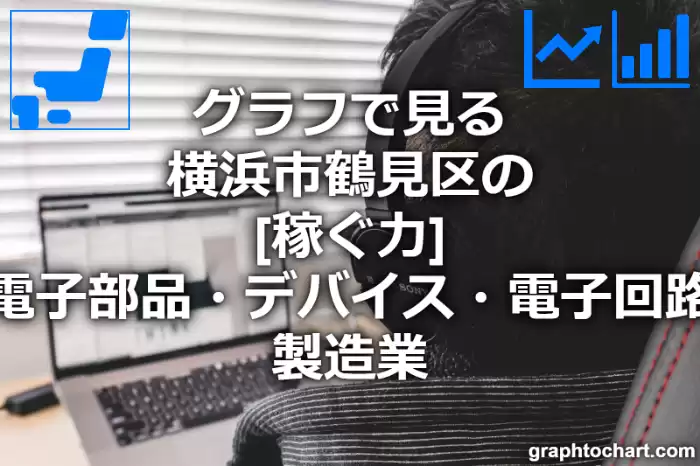 グラフで見る横浜市鶴見区の電子部品・デバイス・電子回路製造業の「稼ぐ力」は高い？低い？(推移グラフと比較)