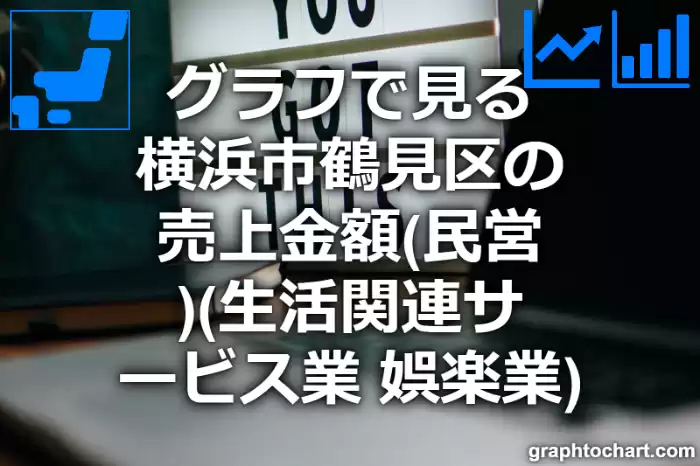 グラフで見る横浜市鶴見区の生活関連サービス業，娯楽業の売上金額（民営）は高い？低い？(推移グラフと比較)