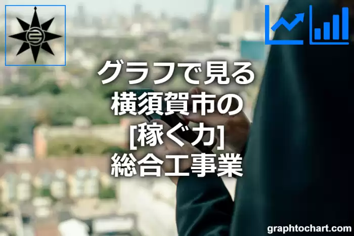 グラフで見る横須賀市の総合工事業の「稼ぐ力」は高い？低い？(推移グラフと比較)