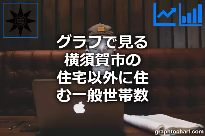 グラフで見る横須賀市の住宅以外に住む一般世帯数は多い？少い？(推移グラフと比較)