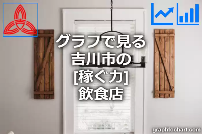グラフで見る吉川市の飲食店の「稼ぐ力」は高い？低い？(推移グラフと比較)