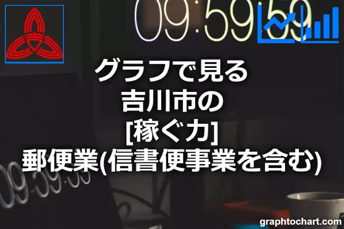 グラフで見る吉川市の郵便業（信書便事業を含む）の「稼ぐ力」は高い？低い？(推移グラフと比較)