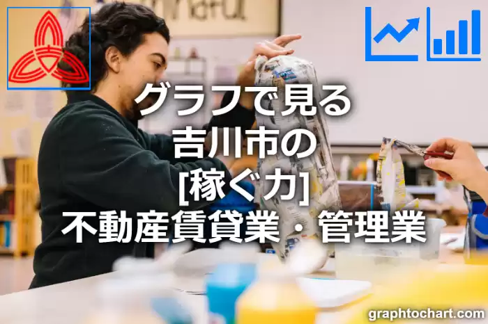 グラフで見る吉川市の不動産賃貸業・管理業の「稼ぐ力」は高い？低い？(推移グラフと比較)