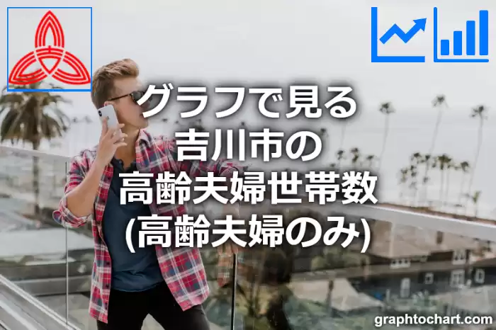 グラフで見る吉川市の高齢夫婦世帯数（高齢夫婦のみ）は多い？少い？(推移グラフと比較)