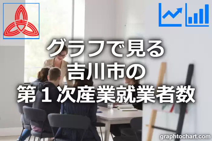 グラフで見る吉川市の第１次産業就業者数は多い？少い？(推移グラフと比較)