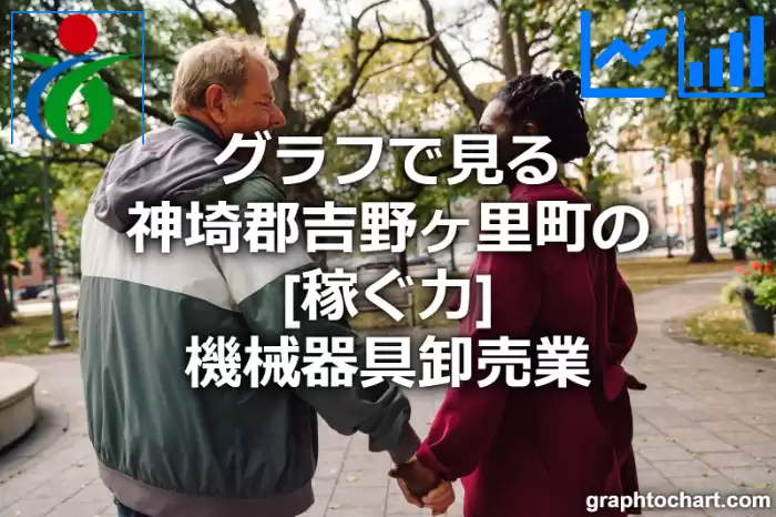 グラフで見る神埼郡吉野ヶ里町の機械器具卸売業の「稼ぐ力」は高い？低い？(推移グラフと比較)