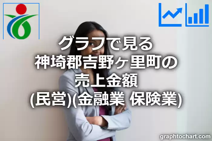 グラフで見る神埼郡吉野ヶ里町の金融業，保険業の売上金額（民営）は高い？低い？(推移グラフと比較)