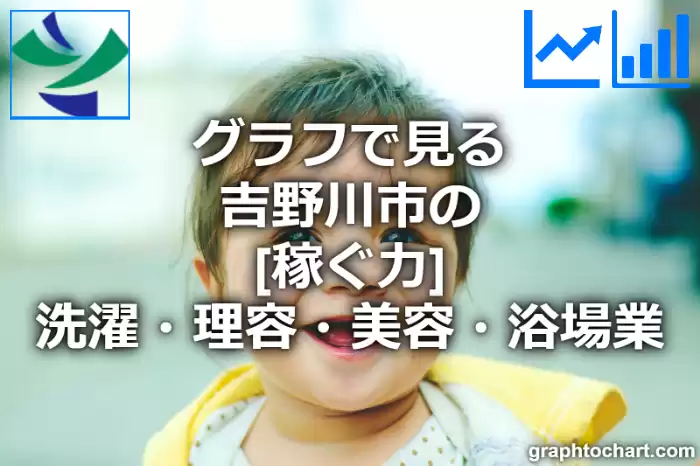 グラフで見る吉野川市の洗濯・理容・美容・浴場業の「稼ぐ力」は高い？低い？(推移グラフと比較)