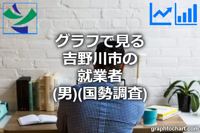 グラフで見る吉野川市の就業者（男）は多い？少い？(推移グラフと比較)