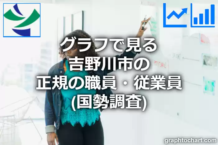 グラフで見る吉野川市の正規の職員・従業員は多い？少い？(推移グラフと比較)