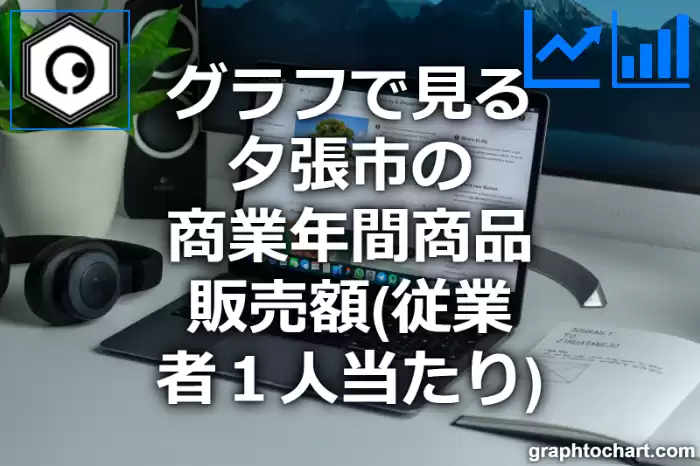 グラフで見る夕張市の商業年間商品販売額（従業者１人当たり）は高い？低い？(推移グラフと比較)