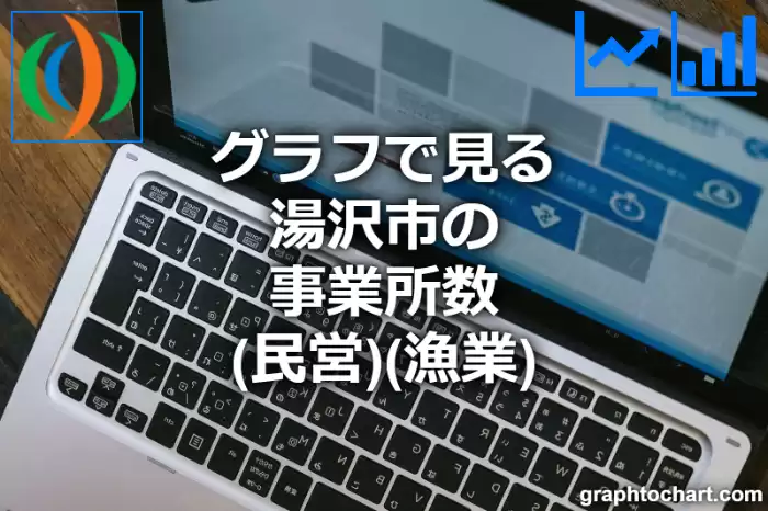 グラフで見る湯沢市の事業所数（民営）（漁業）は多い？少い？(推移グラフと比較)