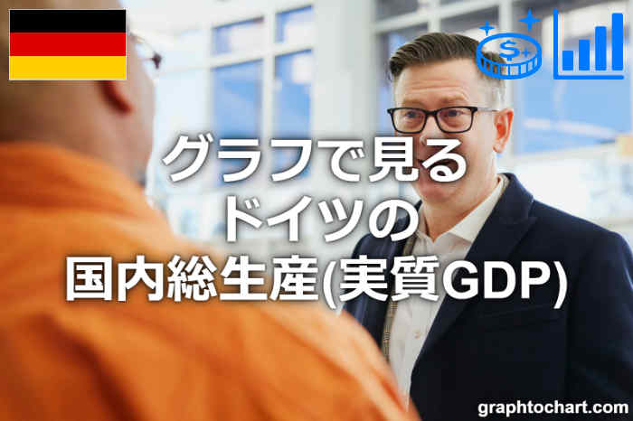 ドイツの国内総生産(実質GDP)(推移と比較グラフ)