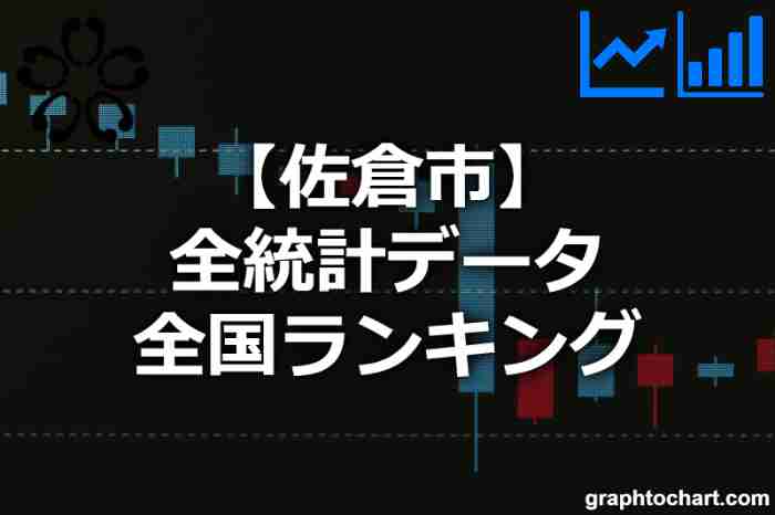 佐倉市の全統計ランキングと日本全国順位(市区町村別)の一覧表