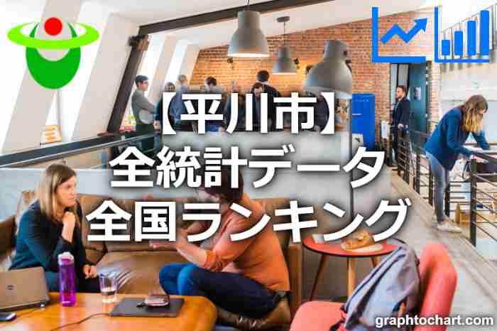 平川市の全統計ランキングと日本全国順位(市区町村別)の一覧表