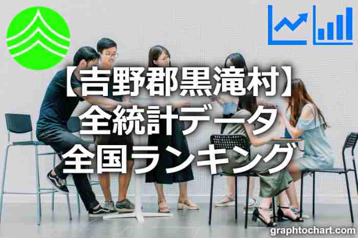 吉野郡黒滝村の全統計ランキングと日本全国順位(市区町村別)の一覧表